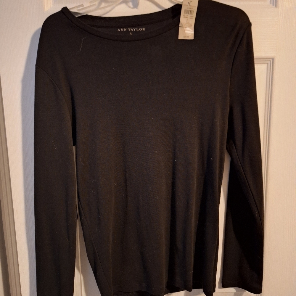 Ann Taylor Woman's Top Large long sleeve